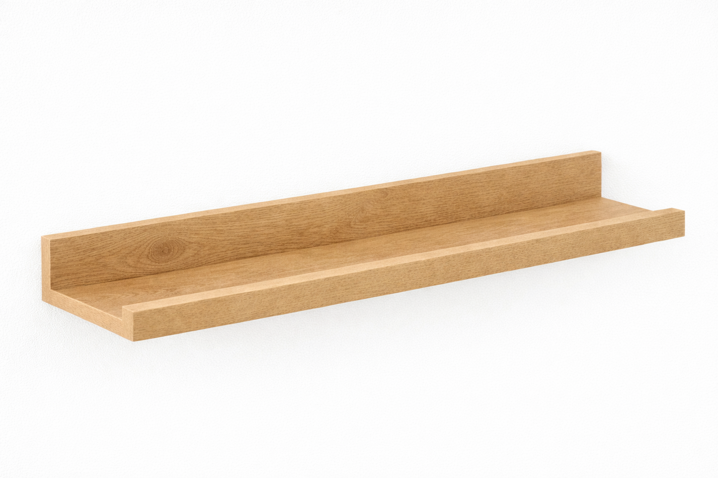 Oak Picture Ledge Shelf | Handmade Solid Oak Wall Shelf