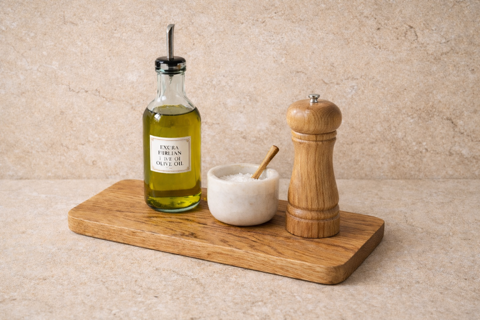 Handmade solid oak tray minimalist organizer in natural wood by OdvinWood
